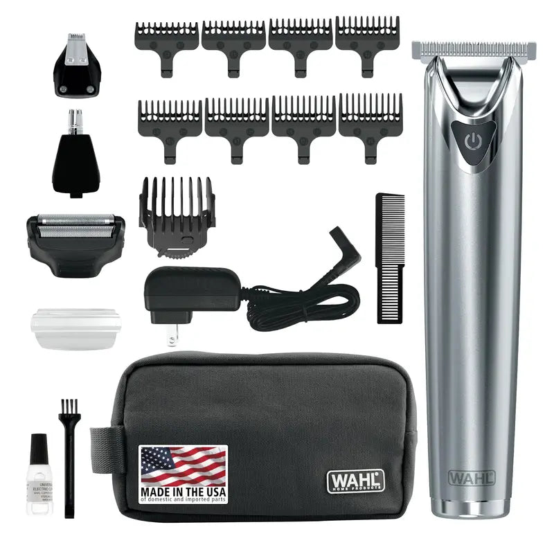 Wahl Lithium-Ion Beard Trimmer 2.0+ â€?Stainless Steel Precision Grooming Tool for Men
