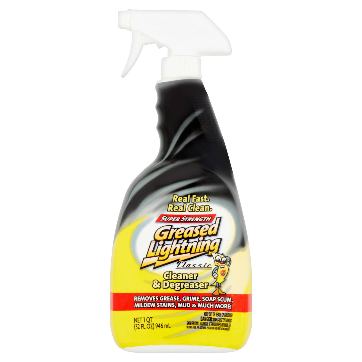 Greased Lightning Multi-Purpose Cleaner & Degreaser, Super Strength - 32 fl oz