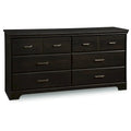 Versa Country Cottage Double Dresser â€?6-Drawer Rustic Bedroom Storage Solution