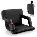 Stadium-Style Folding Bleacher Chair â€?Ergonomic Back Support & 6 Adjustable Recline Positions