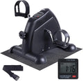 Under-Desk Pedal Exerciser â€?LCD Monitor, Quiet Foot & Arm Cycling Machine with Non-Slip Base