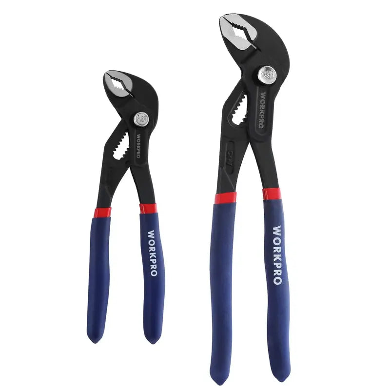 WORKPRO Groove Joint Pliers â€?Ergonomic Comfort-Grip Design for Precision Tasks