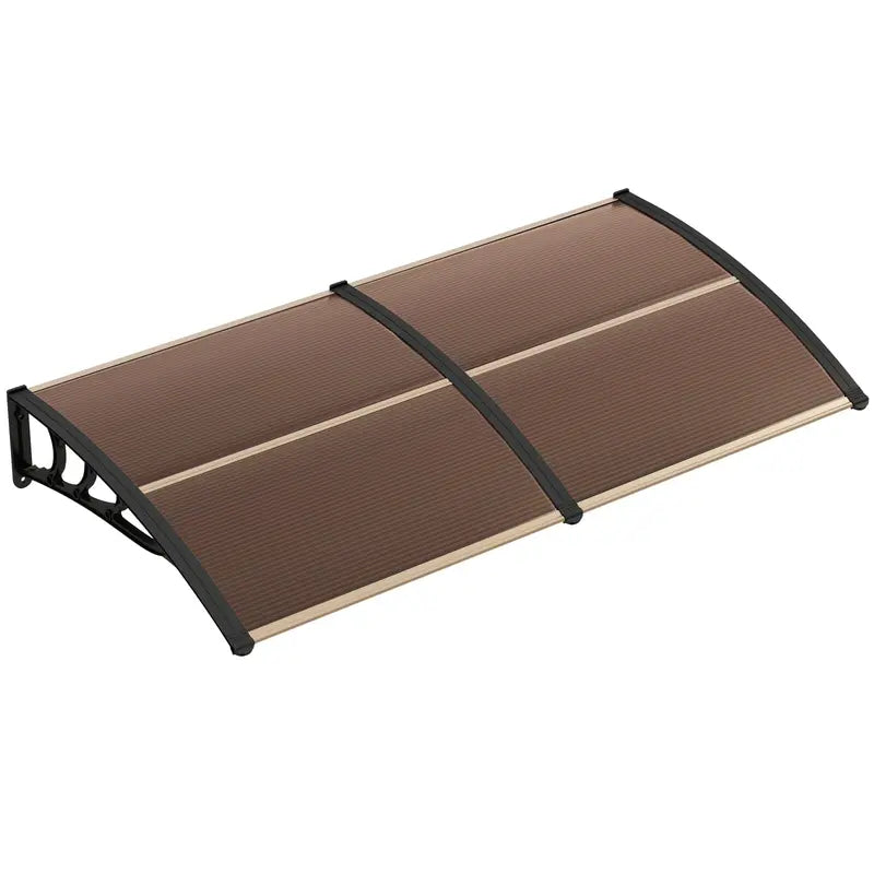 Sun and Rain-Resistant Window or Door Awning â€?UPF 50+ UV Protection