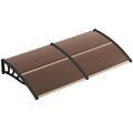 Sun and Rain-Resistant Window or Door Awning â€?UPF 50+ UV Protection