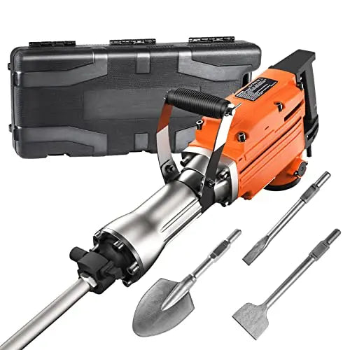 VEVOR Demolition Jack Hammer, 2200W Electric Jackhammer Heavy Duty