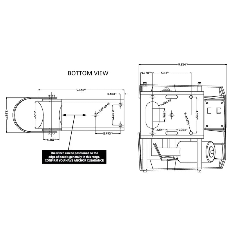 Wireless-Controlled Electric Saltwater Windlass â€?Marine Anchor System for Boats and Yachts
