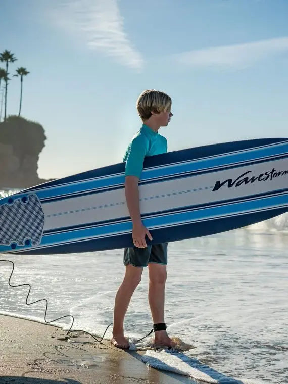 Wavestorm 8-Foot Foam Soft-Top Surfboard â€?Wax-Free Classic Longboard for All Skill Levels (2025)