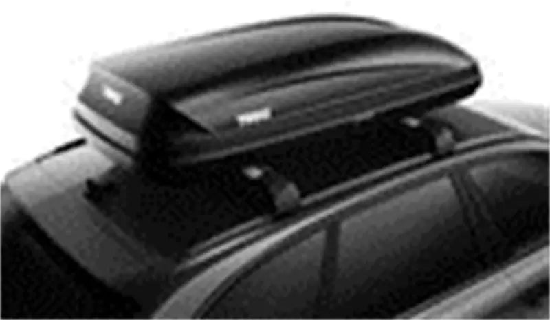 Thule Pulse Large Rooftop Cargo Box â€?Aerodynamic, Weatherproof Roof Rack Carrier in Matte Black