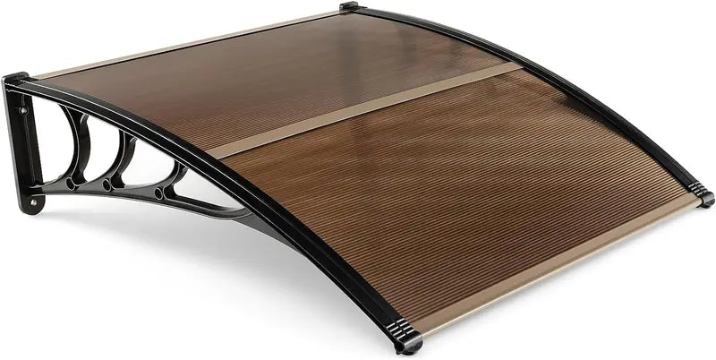 Sun and Rain-Resistant Window or Door Awning â€?UPF 50+ UV Protection