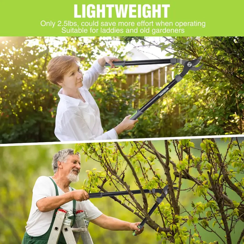 WORKPRO 27-Inch Bypass Lopper â€?Precision Garden Tree Trimming Tool