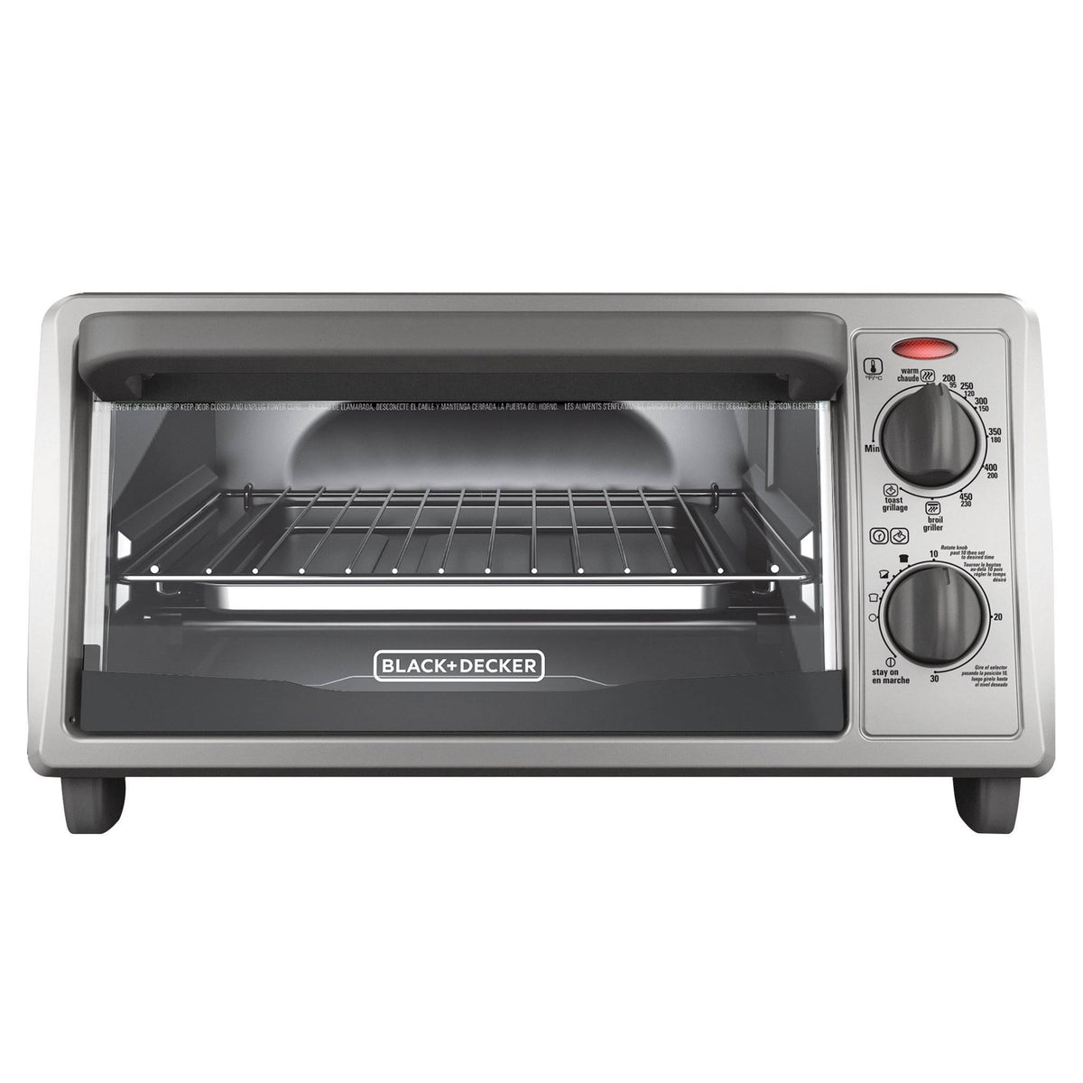 Black & Decker TO1322SBD 4-Slice Toaster Oven