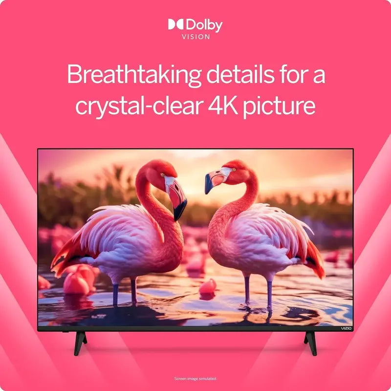 VIZIO 50-Inch 4K UHD Smart TV with HDR â€?Streaming-Ready Flat Panel Display