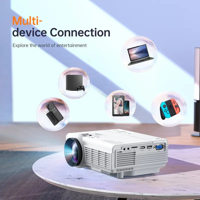 VANKYO Portable WiFi Mini Projector, 1080P Supported 230  Projection Size