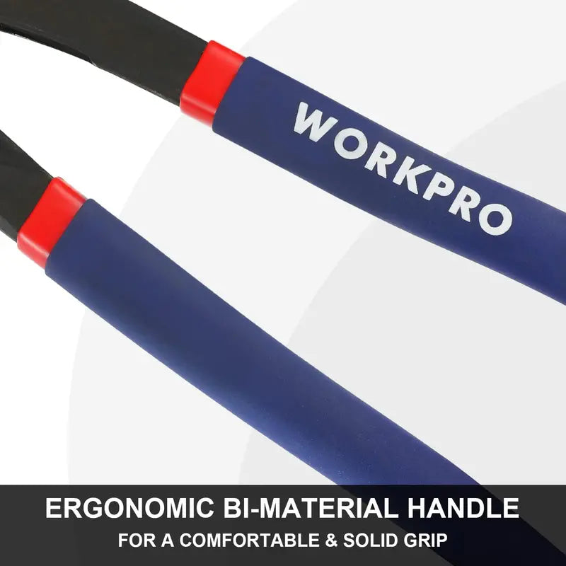 WORKPRO Groove Joint Pliers â€?Ergonomic Comfort-Grip Design for Precision Tasks