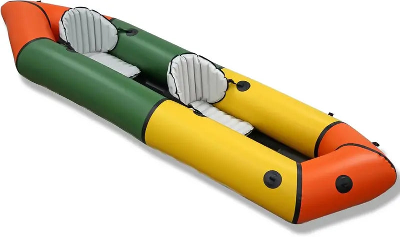 Ultra-Lightweight Packraft â€?TPU Inflatable Kayak for 1 or 2 Riders, Ideal for Camping, Fishing & Flatwater Adventures