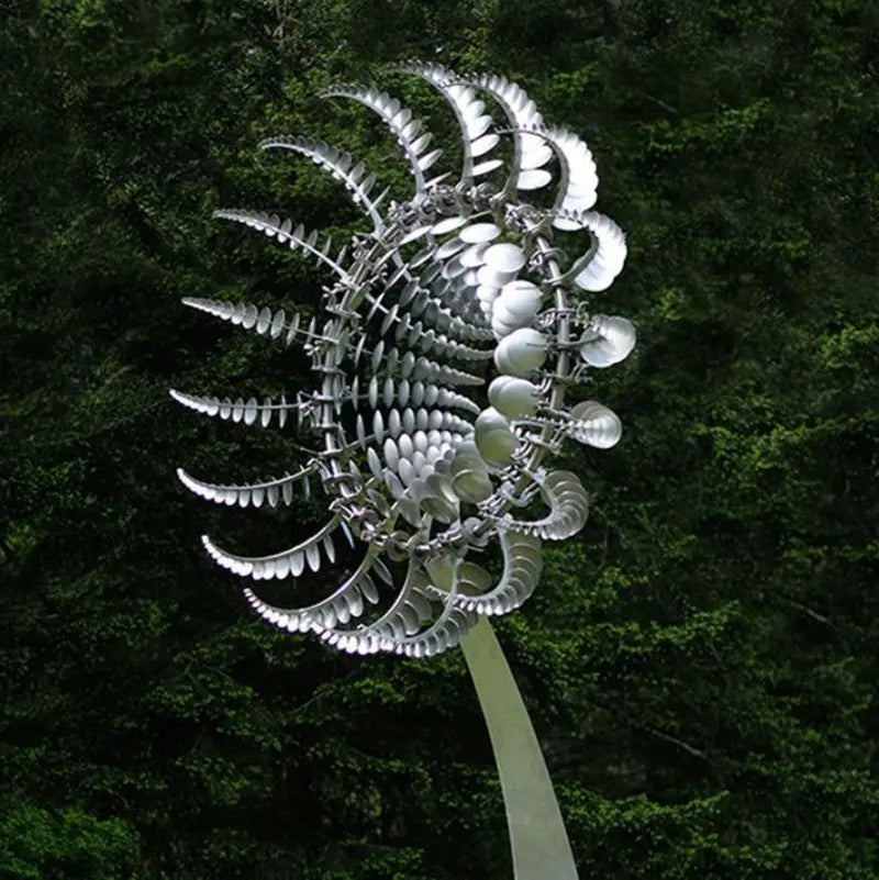 Whimsical Spinning Windmill Garden Decor â€?Magic Metal Design