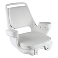 Wise Captain's Chair Boat Seat â€?8WD1007-3-710 Model with Cushion Set and Mounting Plate