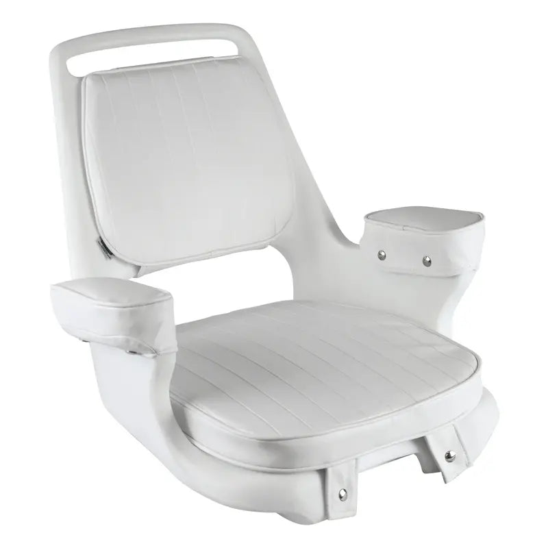 Wise Captain's Chair Boat Seat â€?8WD1007-3-710 Model with Cushion Set and Mounting Plate