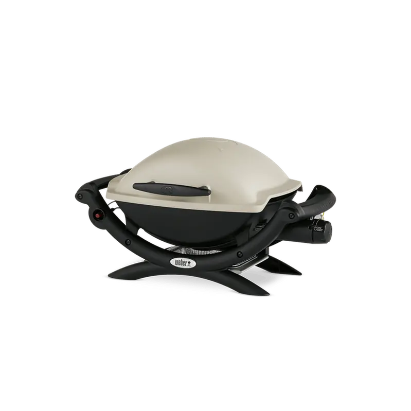 Weber Q 1000 Portable Gas Grill â€?Entry-Level Single-Burner Grill with Cast-Iron Grates and Compact Frame