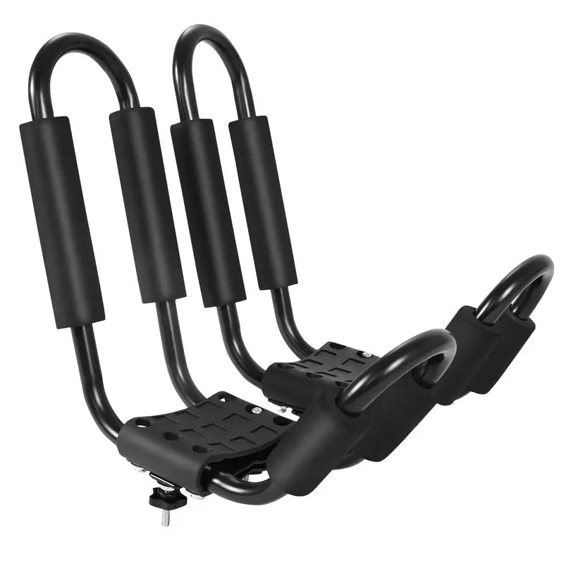 Universal J-Style Kayak and Canoe Roof Rack for Cars, SUVs, and Trucks