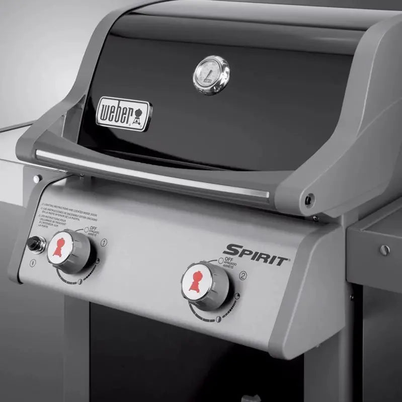 Weber Spirit E-210 Liquid Propane Grill â€?2-Burner Black Grill with GS4 Grilling System