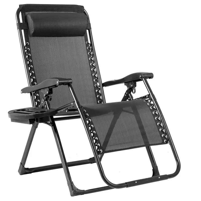 Zero-Gravity Recliner Chair â€?500-Lb Capacity Oversized Lounge with Cup Holder