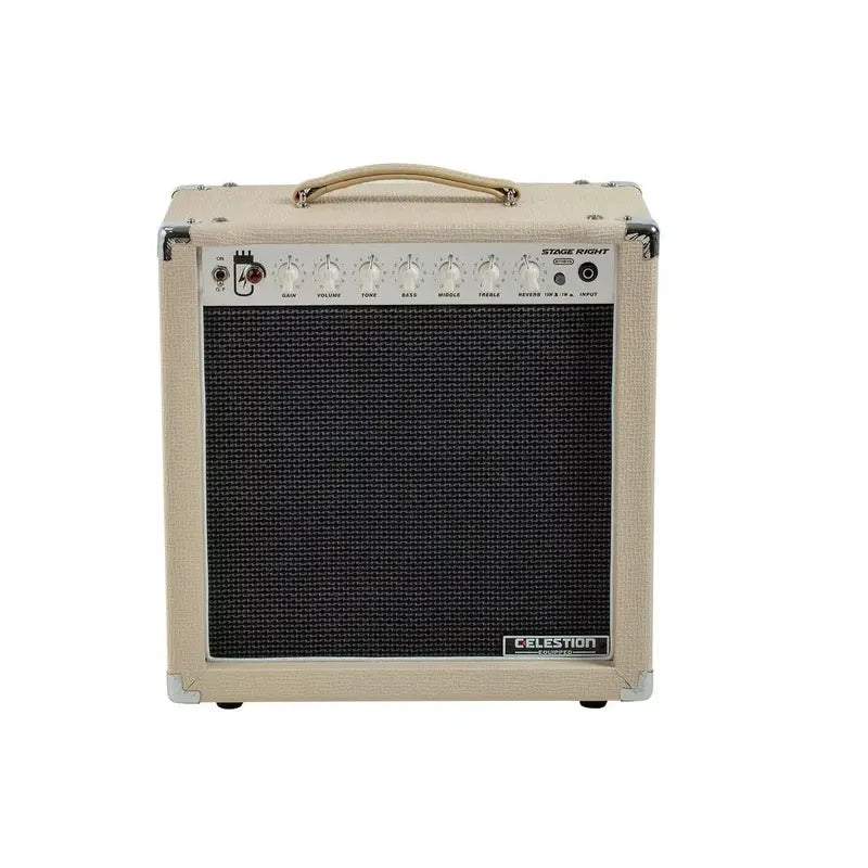 Stage Right by Monoprice 15W Tube Guitar Amp â€?1×12 Celestion Speaker with Spring Reverb