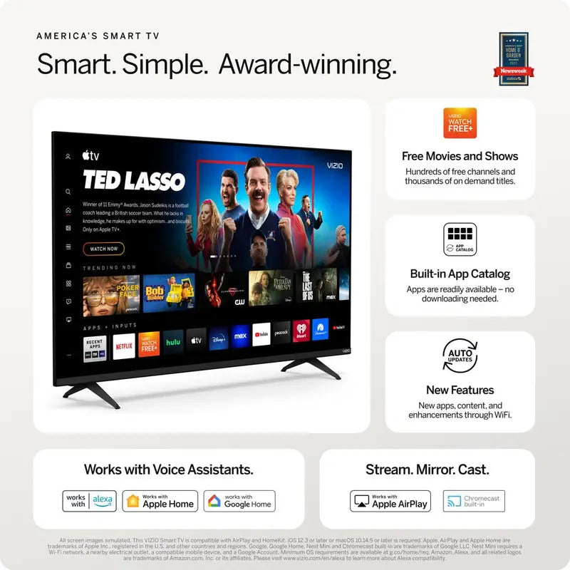 VIZIO 32  Class D-Series FHD LED Smart TV