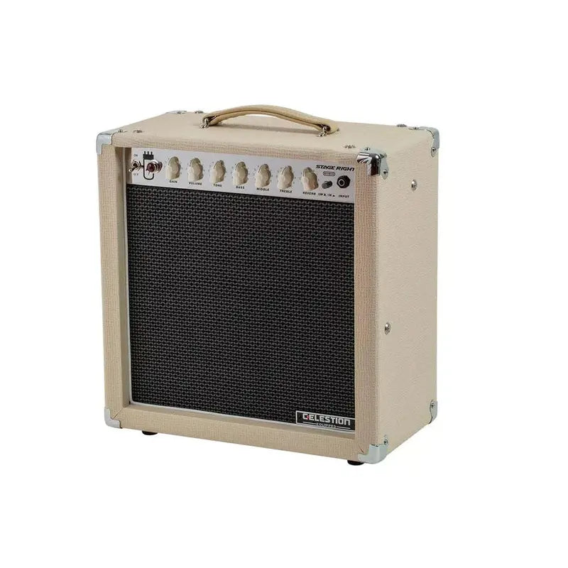 Stage Right 15W Tube Guitar Combo Amp with Celestion Speaker & Spring Reverb