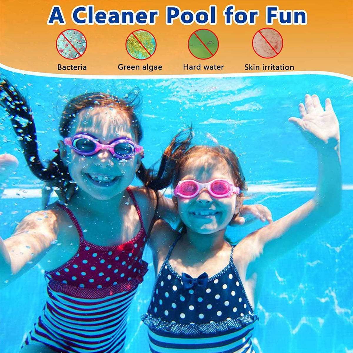 50 lb 3" Chlor Tabs for Swimming Pools, Tablets, Chlorine Pool Chemicals