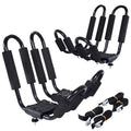 Universal J-Style Kayak and Canoe Roof Rack for Cars, SUVs, and Trucks