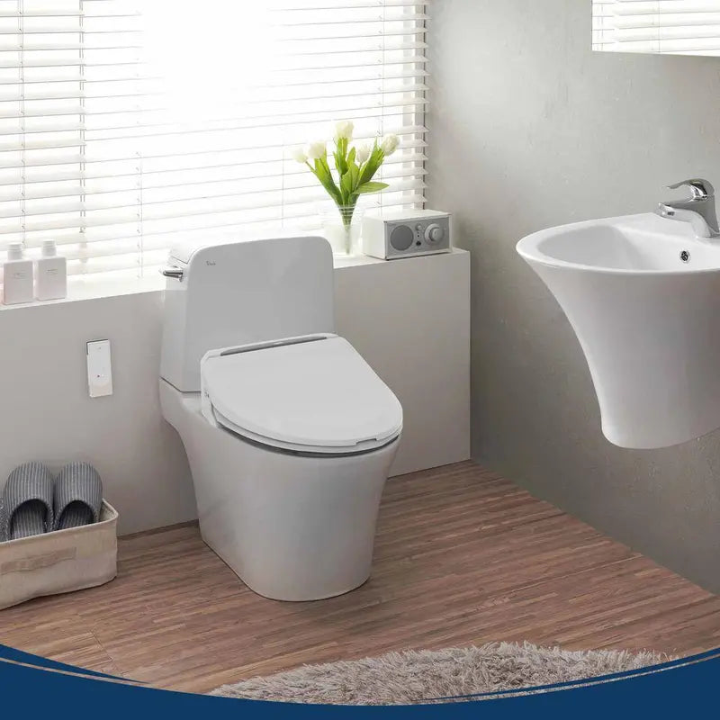 USPA 6800 Luxury Electric Bidet Seat â€?Elongated Toilet Compatibility, White Finish