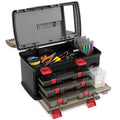 Spacious Tackle Storage Box â€?Large Portable Fishing Organizer with Compartmentalized Layout
