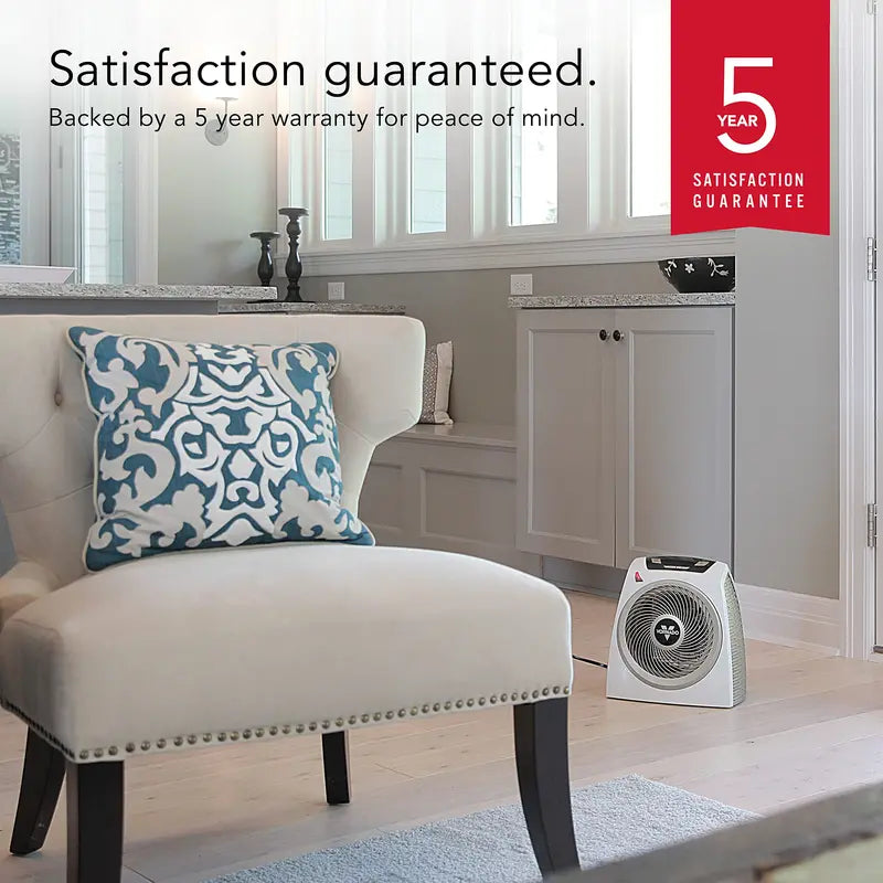 Vornado Space Heater for Home, Digital Display, Whole Room Electric Heater for Indoors
