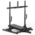Titan Fitness Vertical Leg Press Machine, 400 LB Capacity, Olympic Plate Compatible, Adjustable Height, Lower Body Workout