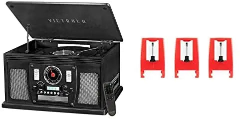 Victrola 8-in-1 Bluetooth Record Player â€?Turntable with Built-in Speakers & Wireless Streaming