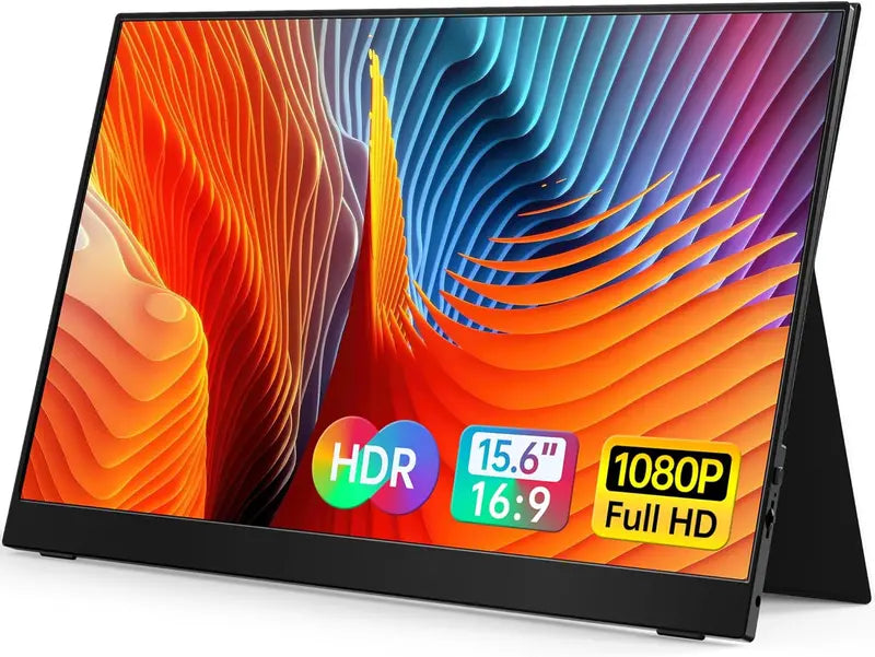 VILVA Portable-Monitor-for-Laptop   15.6  1080P FHD IPS Display USB-C HDMI Portable Monitor