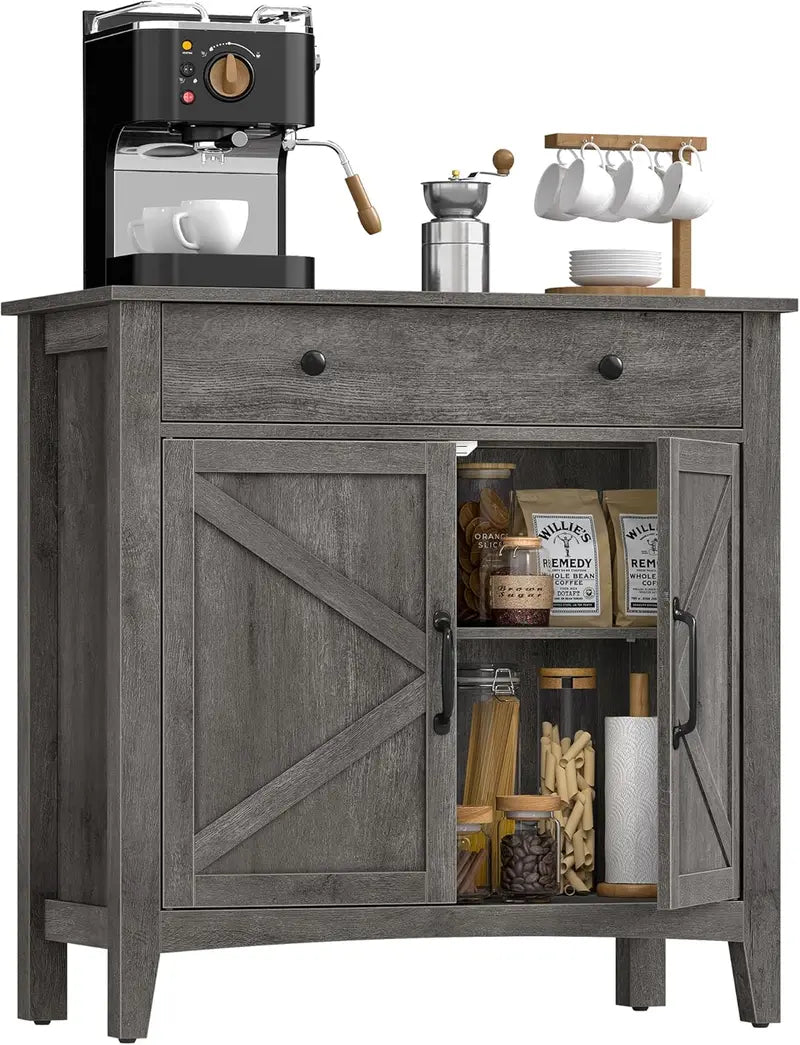 VASAGLE LIRY Collection Buffet Cabinet â€?Multi-Use Storage Credenza or Sideboard