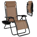 Zero Gravity Folding Lounge Chair â€?Reclining Ergonomic Patio Lounger