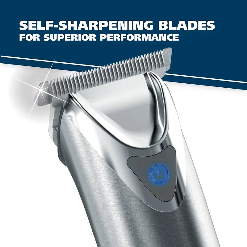 Wahl Lithium-Ion Beard Trimmer 2.0+ â€?Stainless Steel Precision Grooming Tool for Men