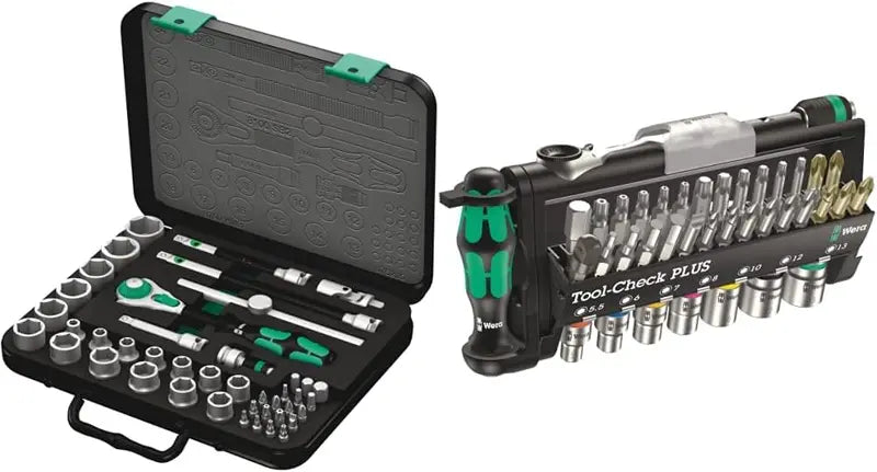 Wiha 43-Piece 3/8â€?Metric Ratchet Set â€?Model 5003594001, Includes Zyklop 8100 SB 2 Tools