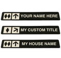Golf Cart Personalized Plate/Sign - Various Color Options!
