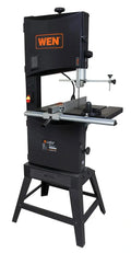 WEN 3966T Band Saw â€?14-Inch Dual-Speed Cutting Tool with Stand and Illuminated Workspace