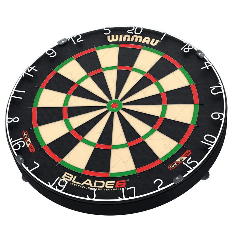 Winmau Professional Bristle Dartboard â€?Sixth Gen, Density Control, Ultra-Thin Wire, Rota-Lock System, Tournament Grade Sisal