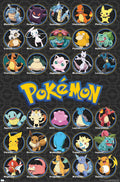 Pokmon - All Time Favorites Poster, Size: 14.725 inch x 22.375 inch