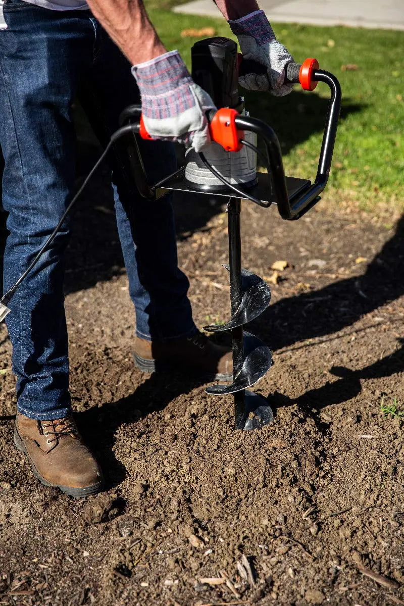 XtremepowerUS 1500W Post Hole Digger â€?Earth Auger for Fencing and Landscaping Projects