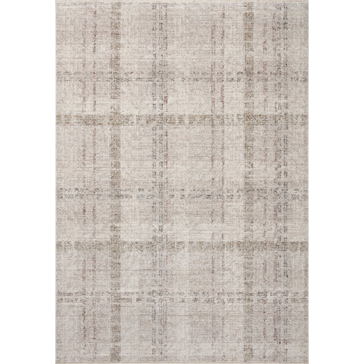 Angela Rose x Loloi 9'6" 13'1" Ivory Large Ember EMB-04 Area Rug