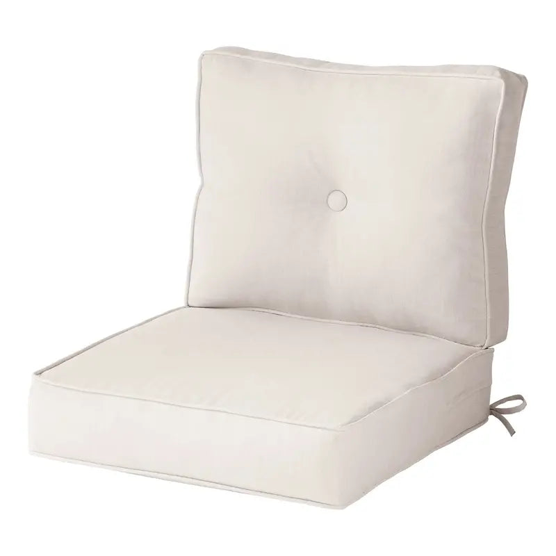 Sunbrella Premium Deep-Seat Outdoor Cushion Set â€?2-Piece Weather-Resistant Patio Upgrade