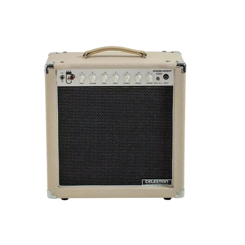 Stage Right 15W Tube Guitar Combo Amp with Celestion Speaker & Spring Reverb