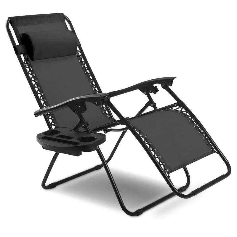 Zero Gravity Folding Lounge Chair â€?Reclining Ergonomic Patio Lounger